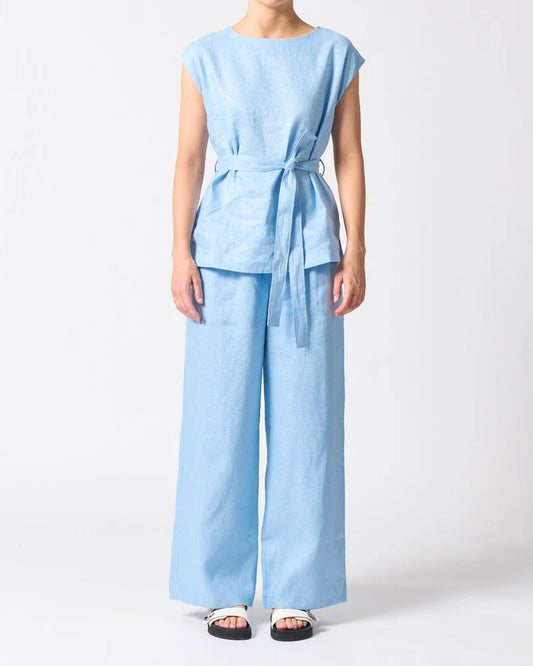 Rhodes Top | Sky Blue