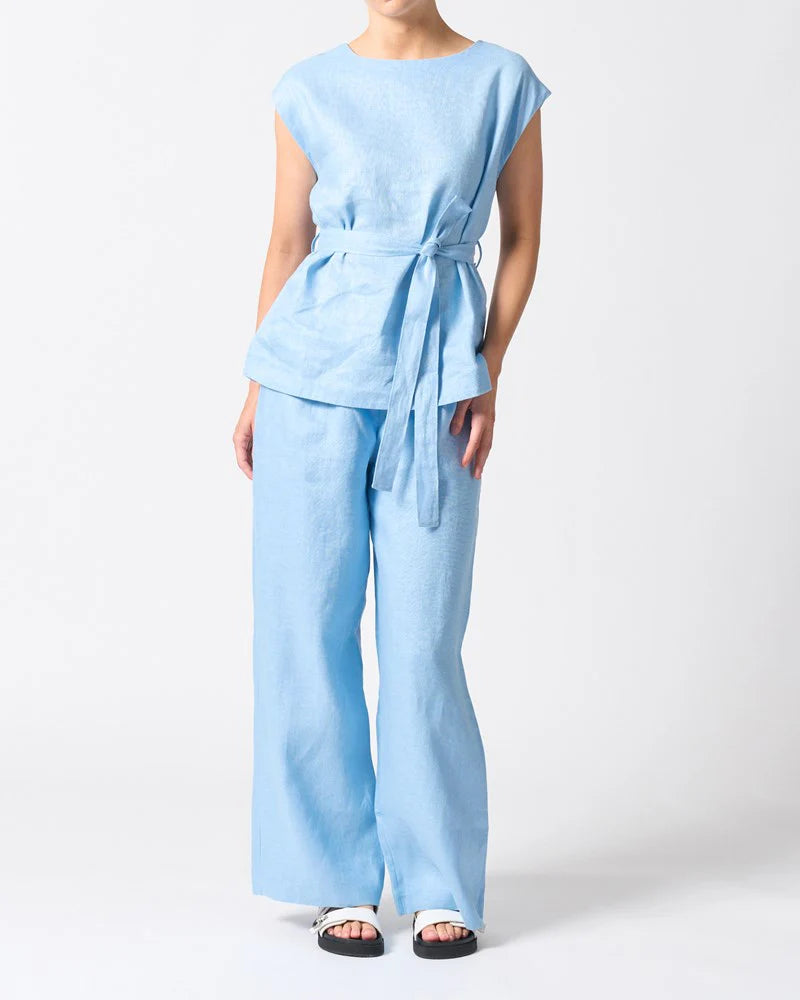 Rhodes Top | Sky Blue