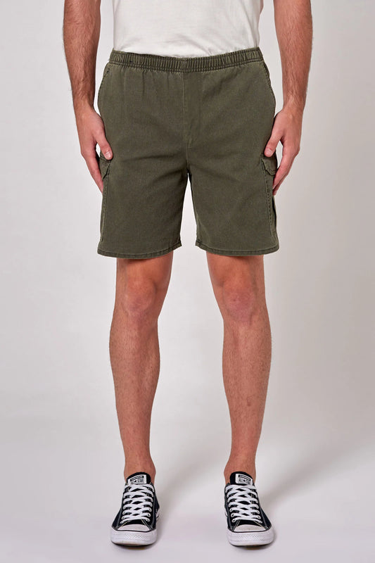 Tradie Cargo Short | Faded Army