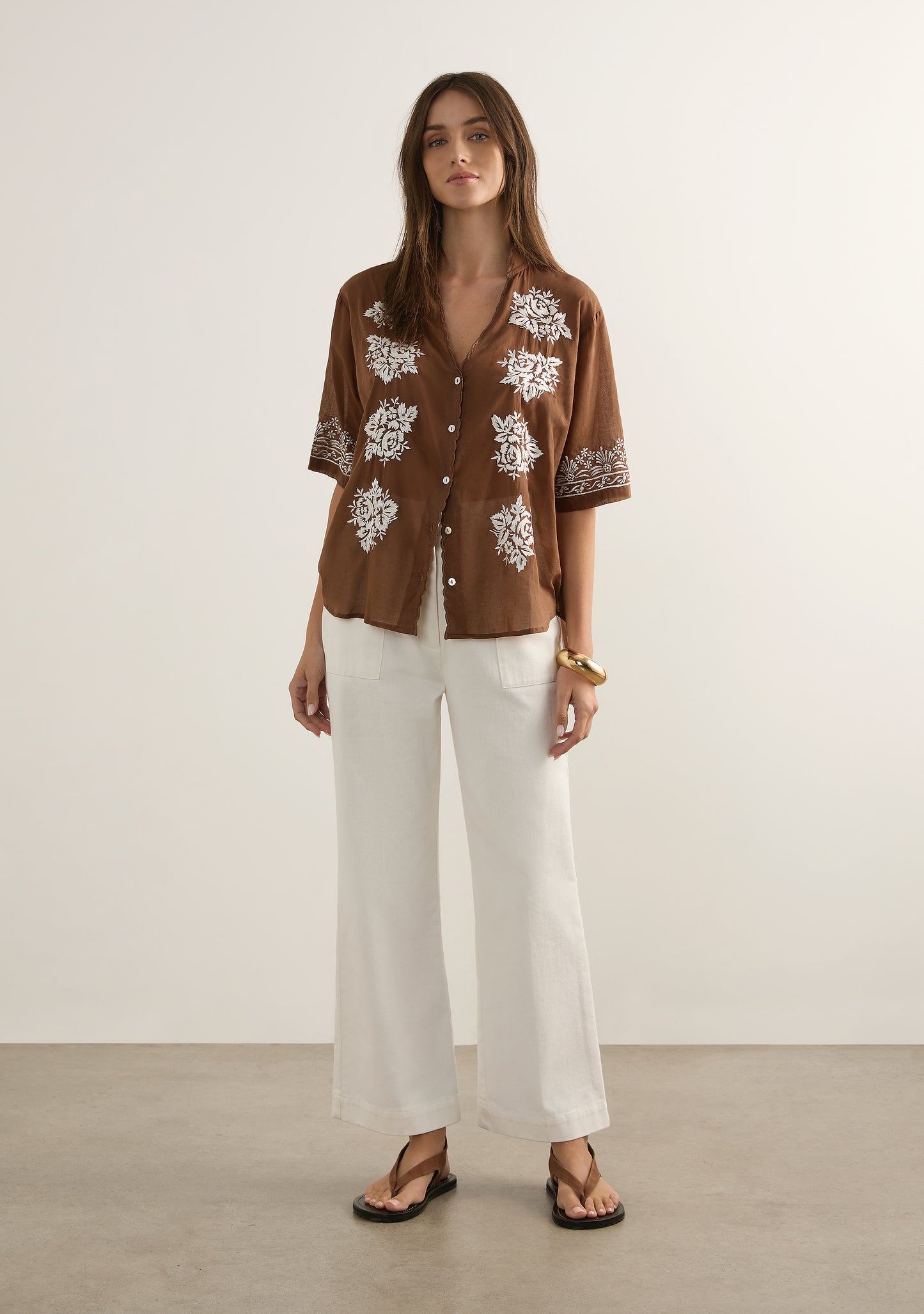 Rosalie Blouse | Cocoa