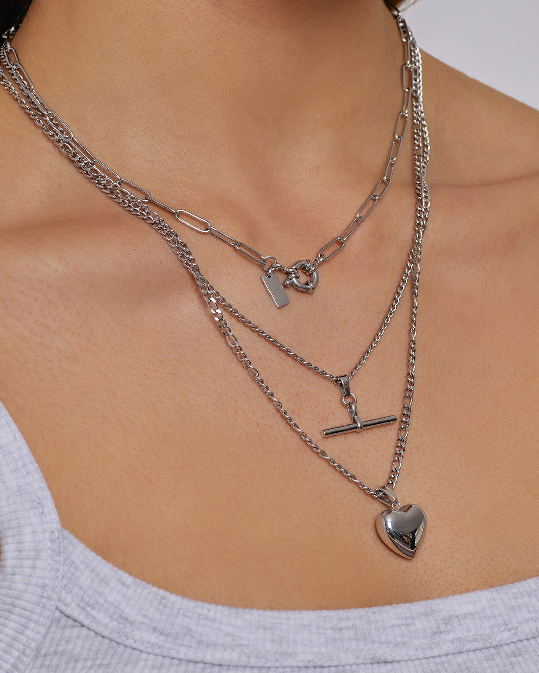 Skye Gold Necklace | Silver