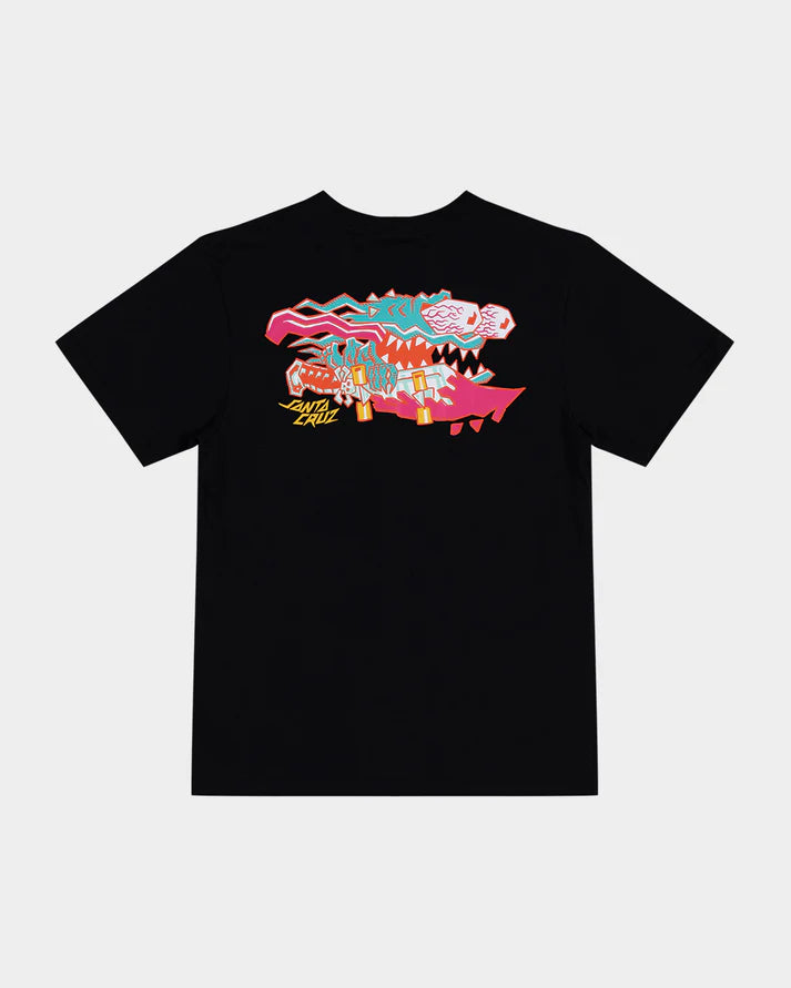 Meek Scratched Slasher T-Shirt | Black