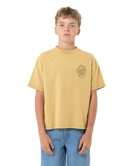 Burnt Opus Oversized Tee | Tan