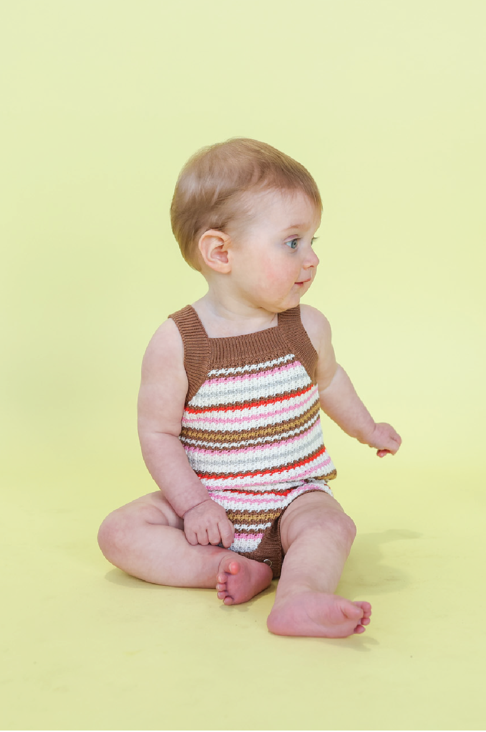 Sunshine Stripe Romper
