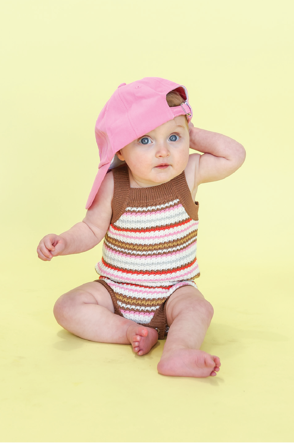 Sunshine Stripe Romper