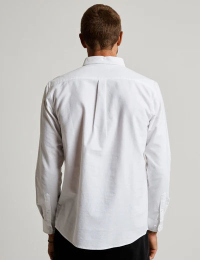 Oxford Long Sleeve Shirt | White