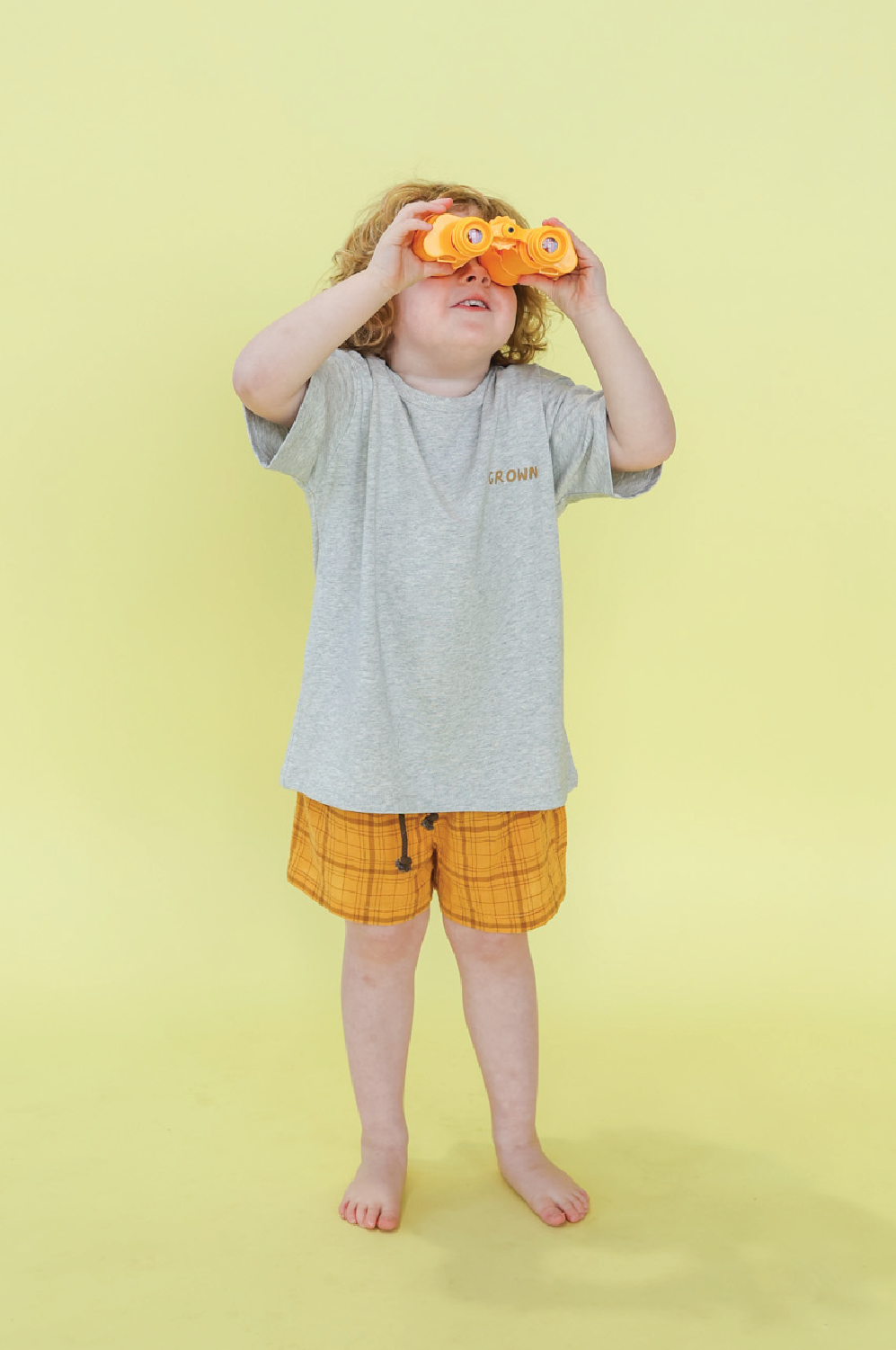 Sunshine Tee | Grey Marle