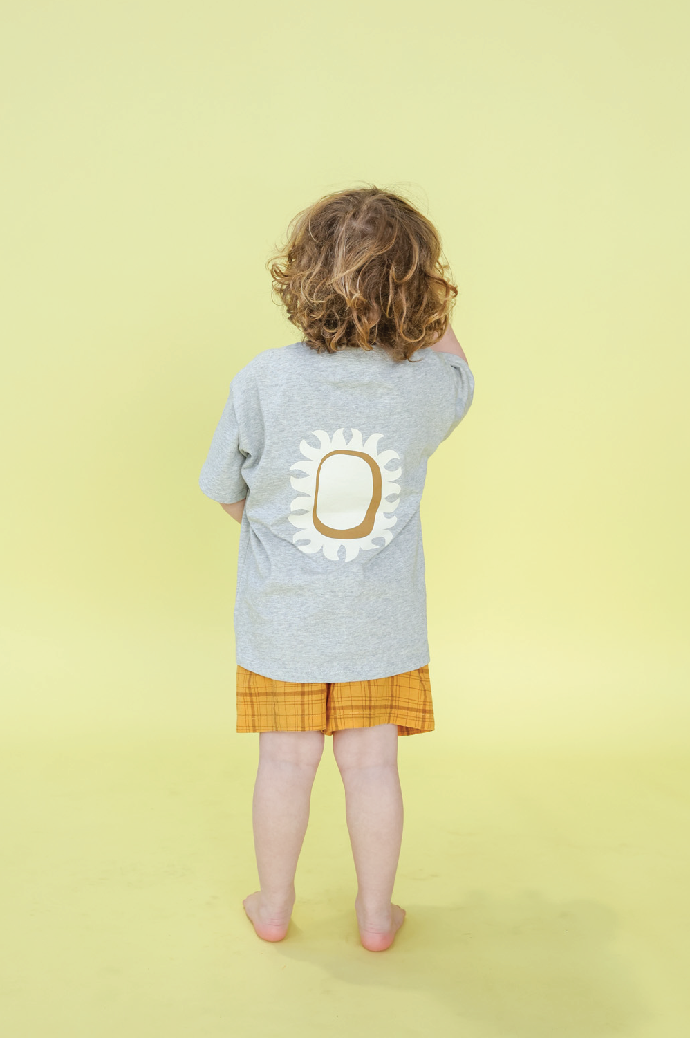 Sunshine Tee | Grey Marle