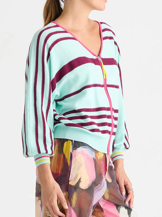 Statement Zip Cardi | Breeze