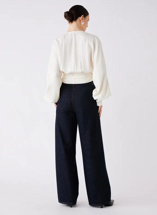 Hilton Tie Side Blouse