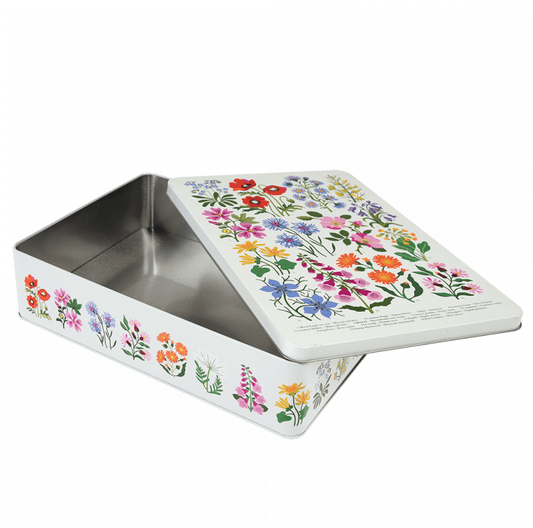 Rex London Tin - Biscuit Tin Wild Flowers