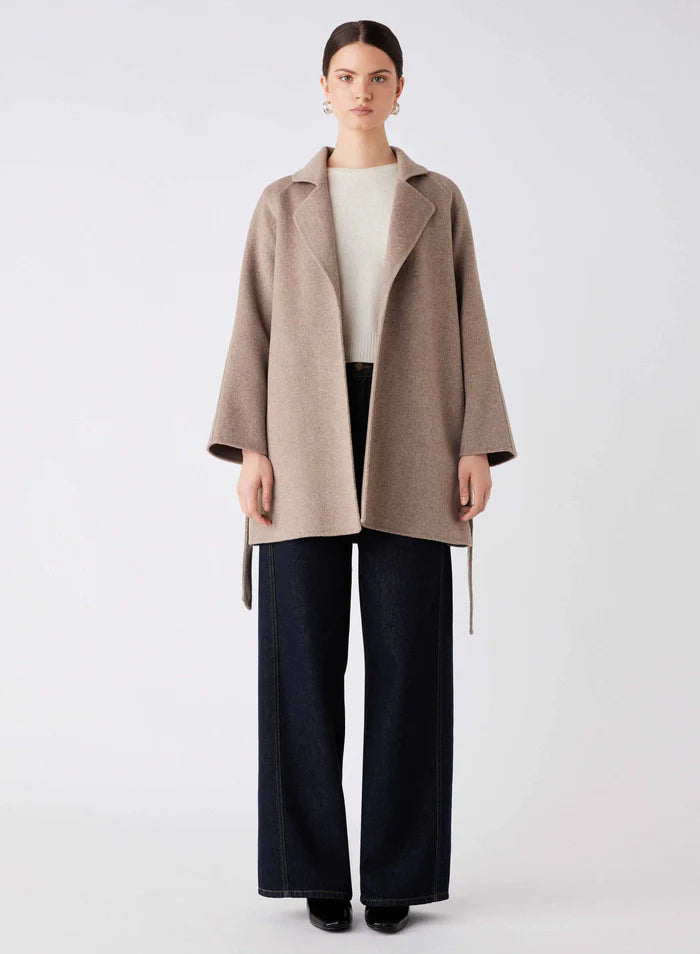 Adele Double Faced Wool Coat