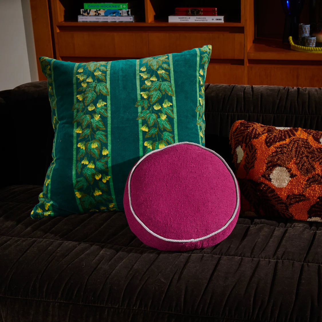 Dana Round Cushion | Plumberry