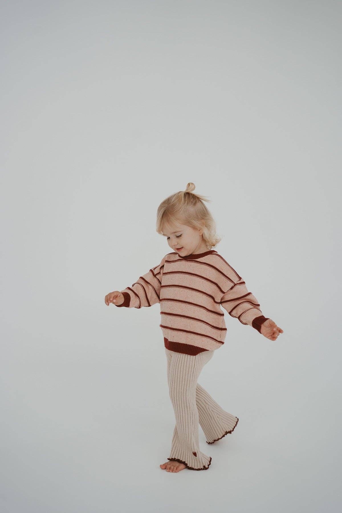 Raised Cotton Knit Jumper | Sherbet Berry