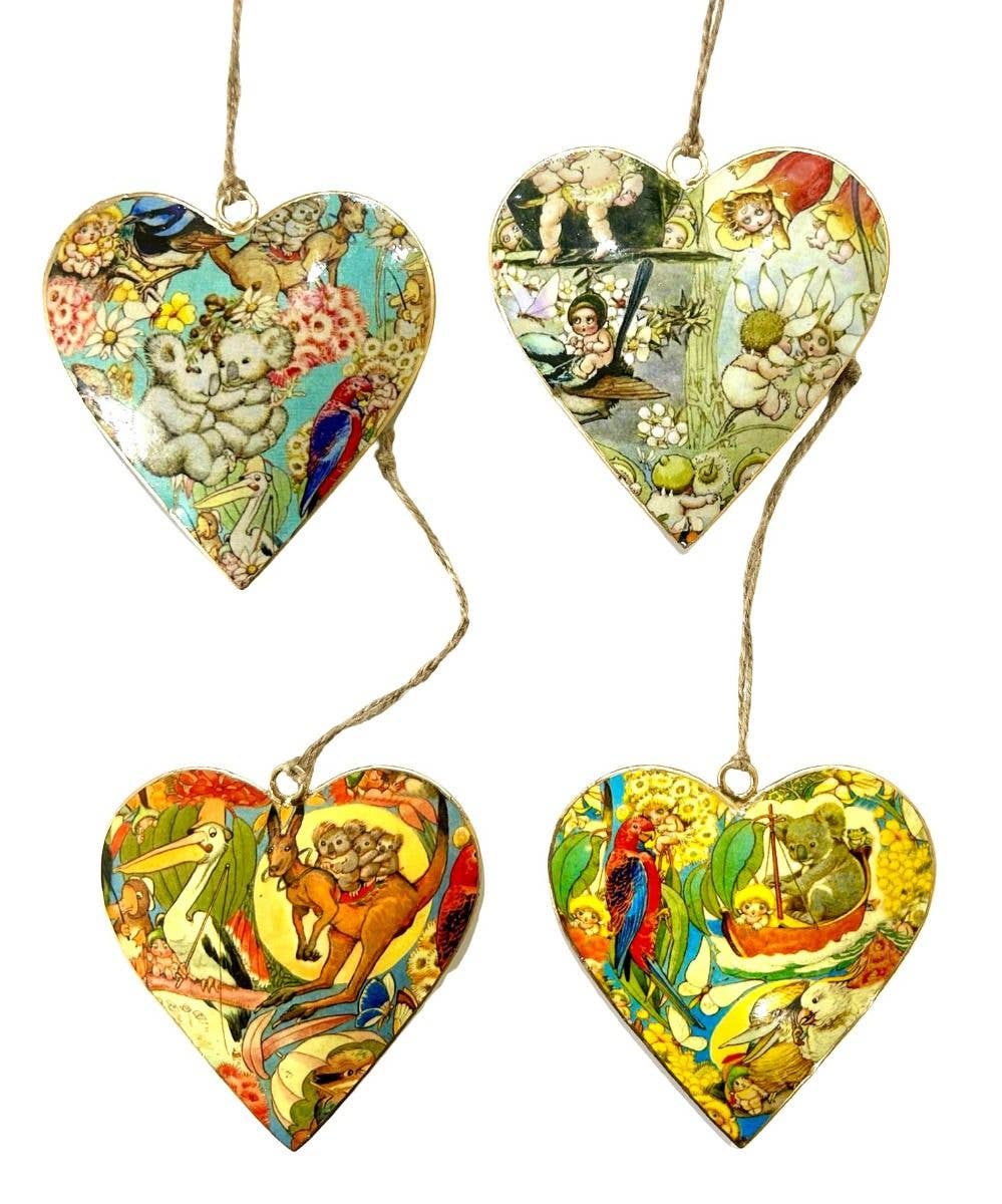 10 cm Hearts in Australia Design