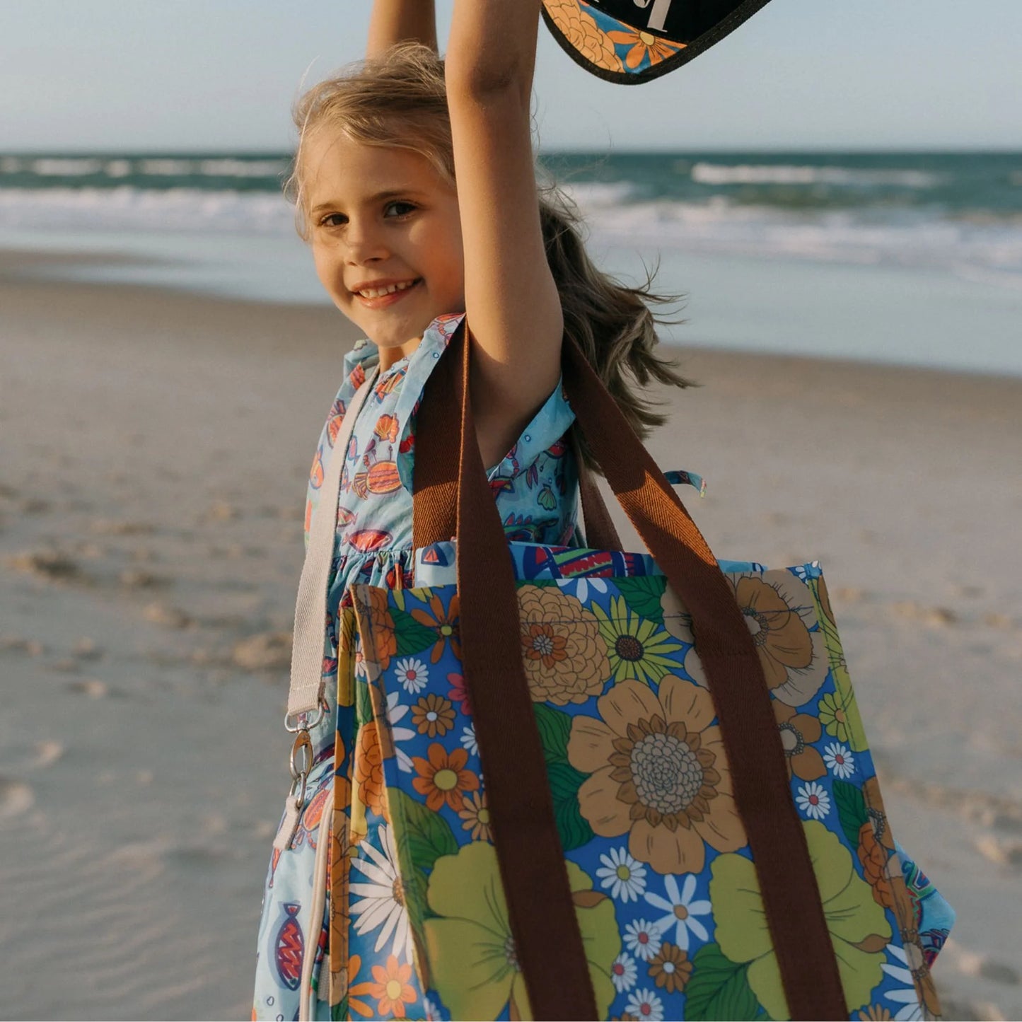 Market Bag Goldie & Ace x Kollab Zoe Floral