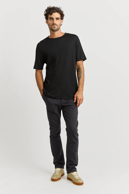 Merino Crew T-Shirt | Black