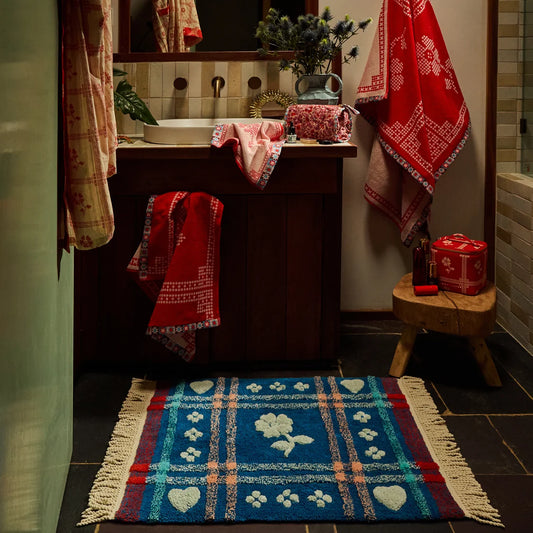 Josephine Bath Mat | Blue Bell