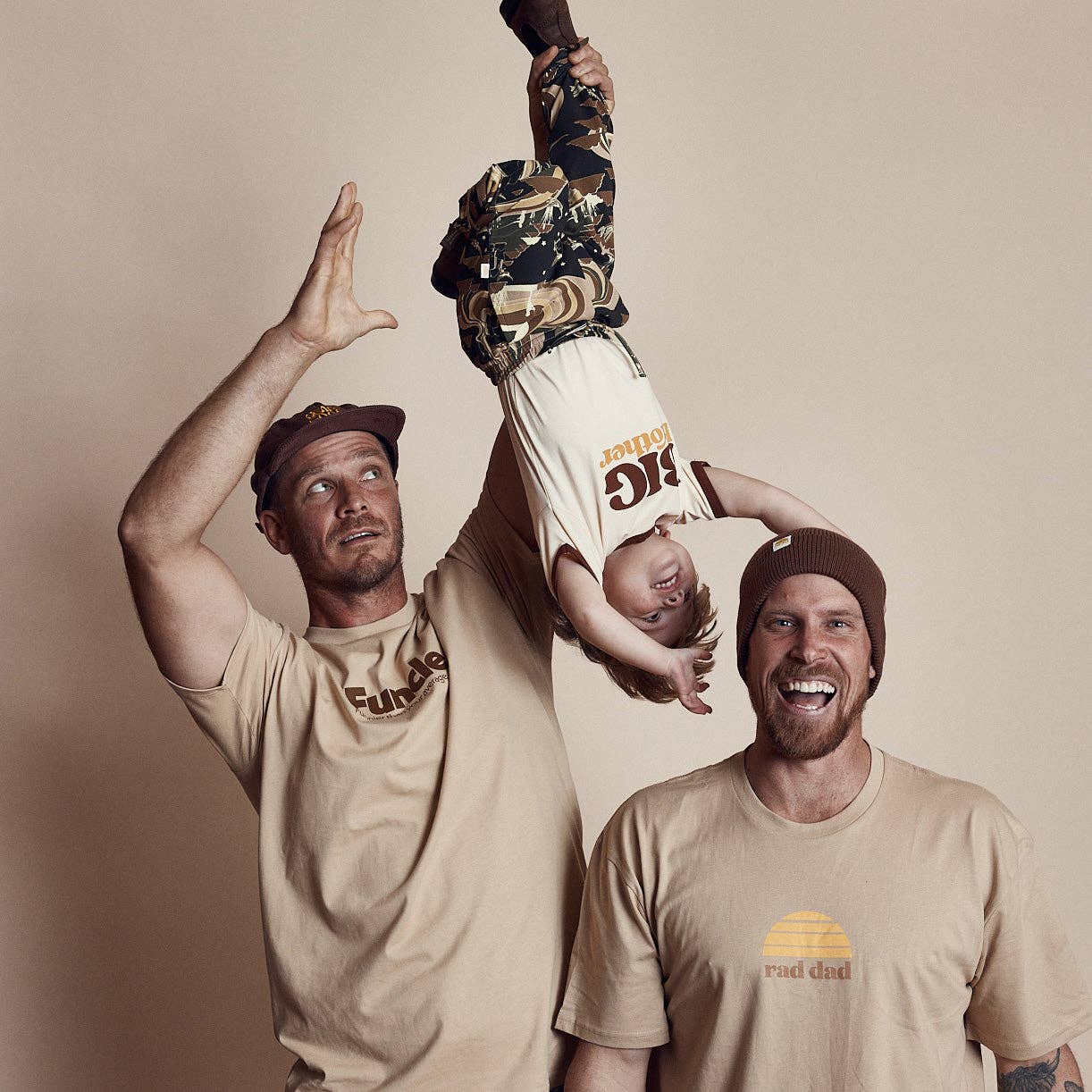 Funcle Cotton Tee | Tan