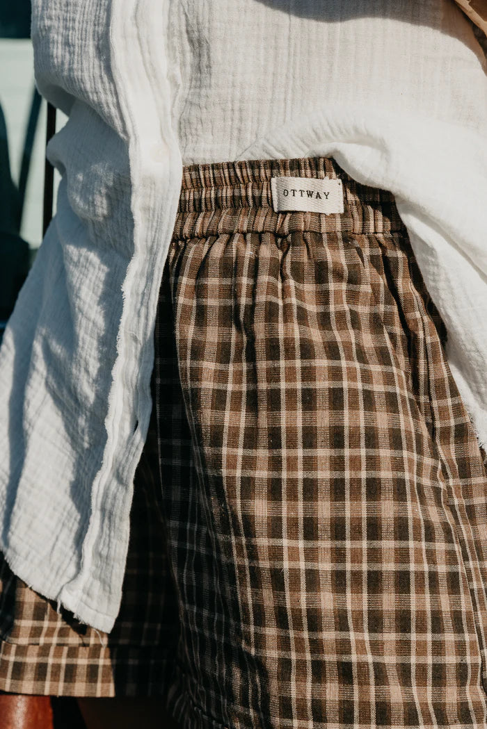 Willow Checked Shorts