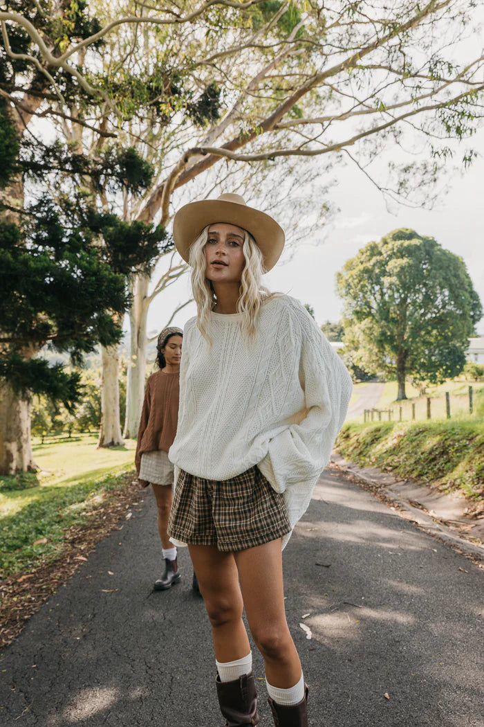 Willow Checked Shorts