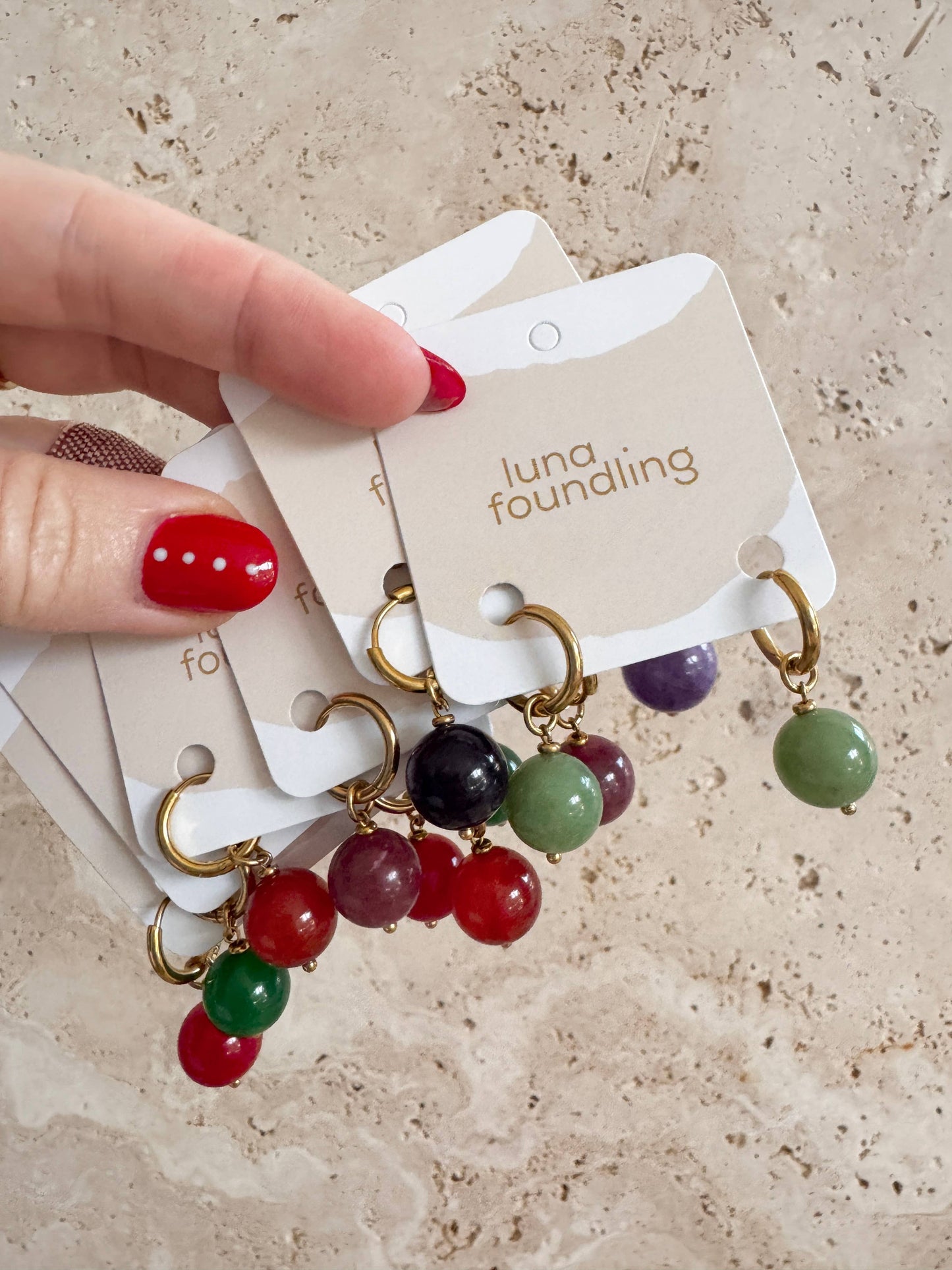 Lenny Earrings | Rubi