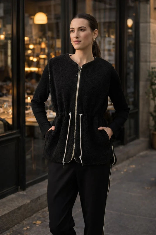 Top Kat Reversible Gilet | Black
