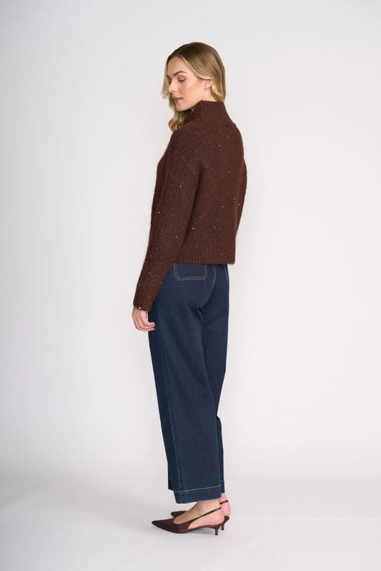 Glow Getter Sweater | Coffee