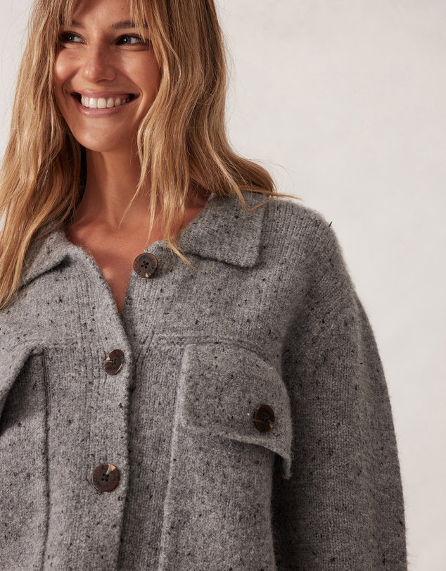 Knit Bomber Cardi