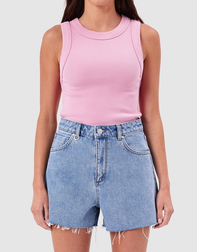 Jonesy Singlet | Rose