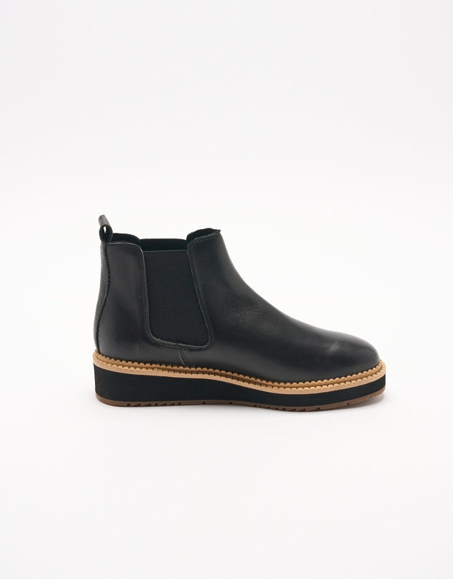 Jade Leather Boots | Black