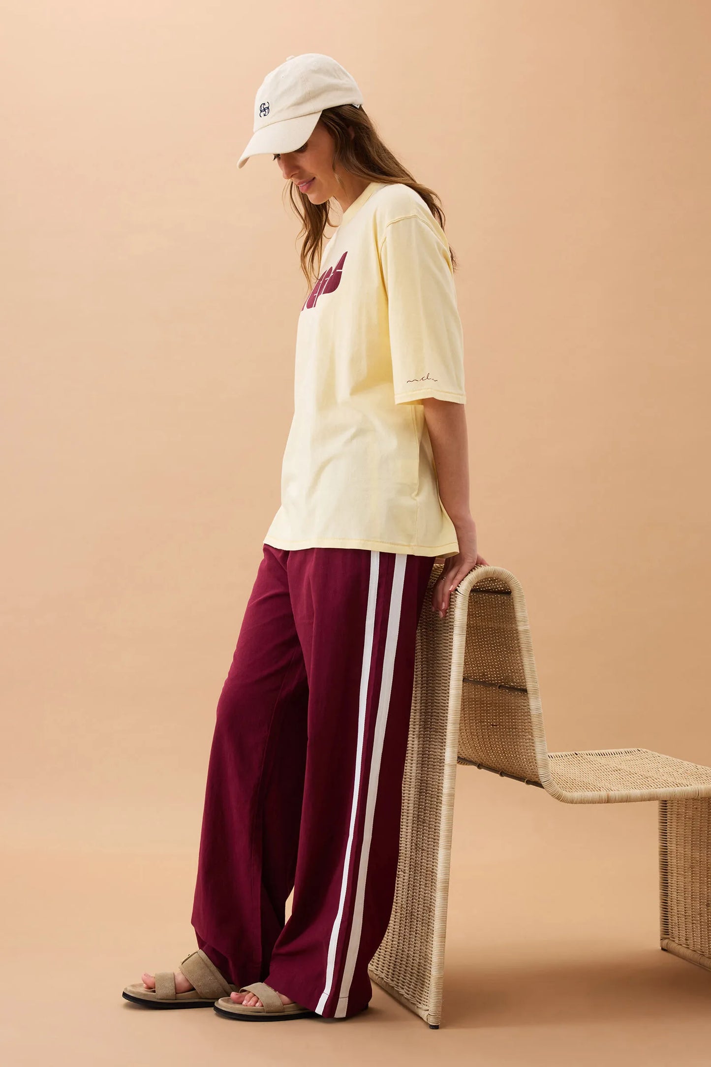 Liv Oversized Tee | Sunny Tint Ceres Abstract