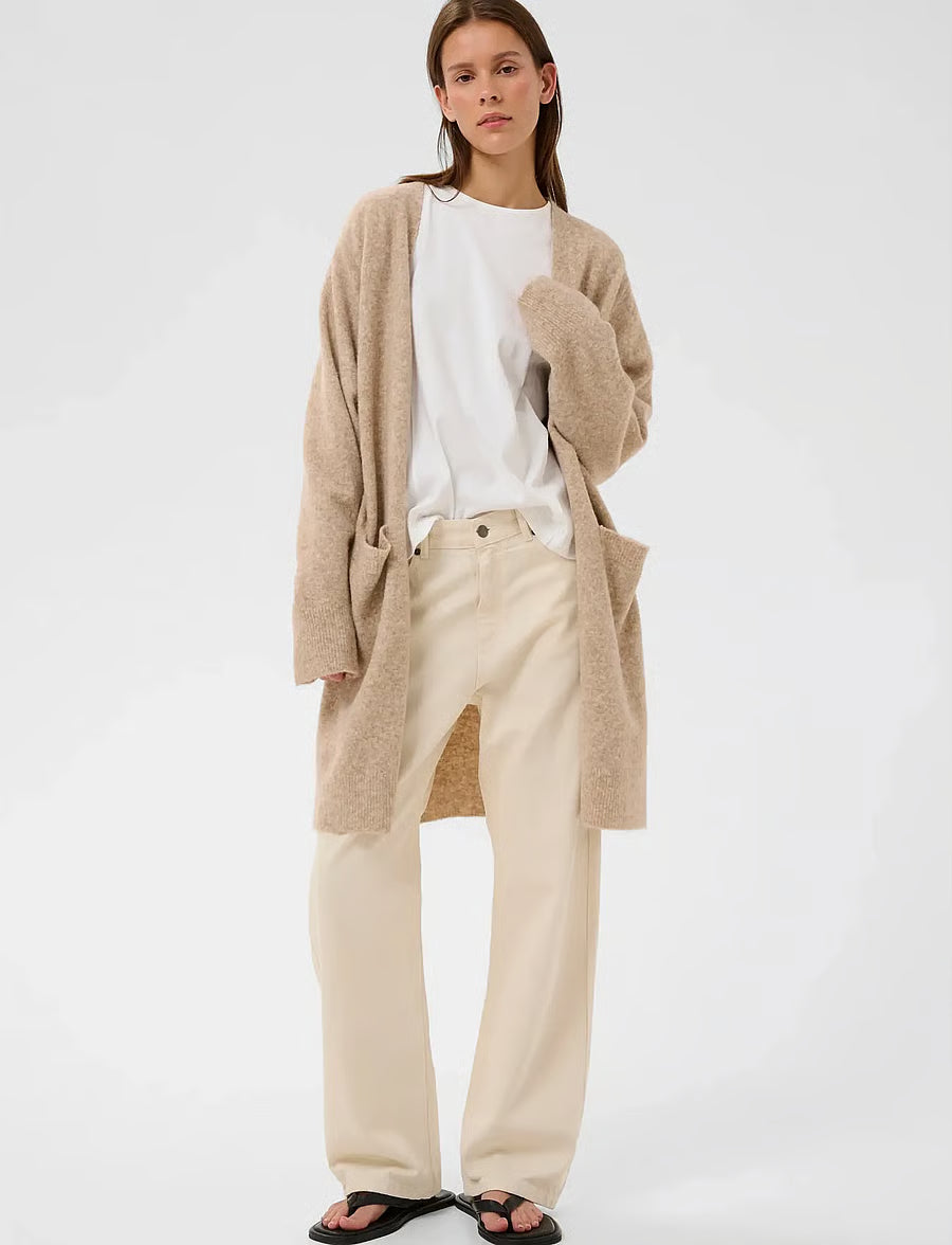 Guniiw Cardigan | Cornstalk Melange