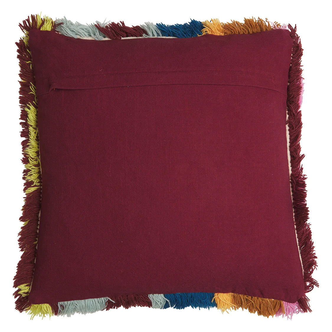 Henri Shag Cushion | Mahogany