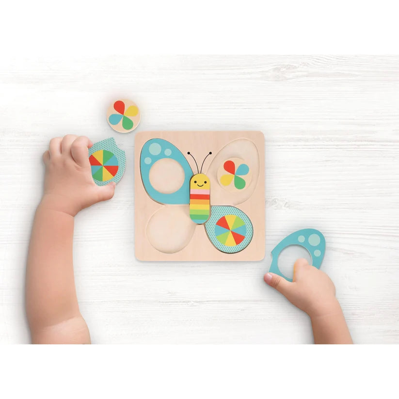Little Butterfly Chunky Wooden Puzzle