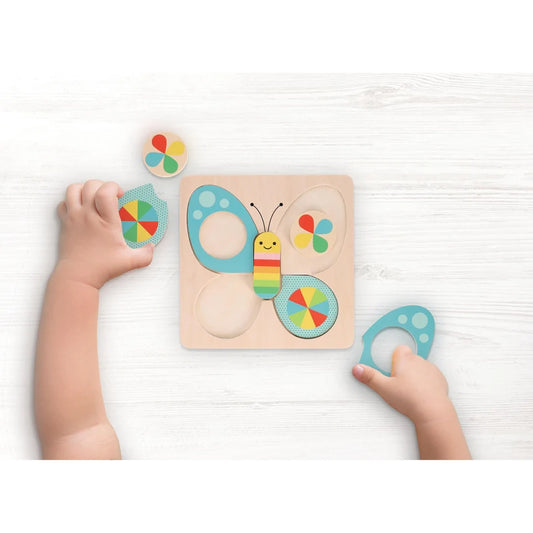 Little Butterfly Chunky Wooden Puzzle