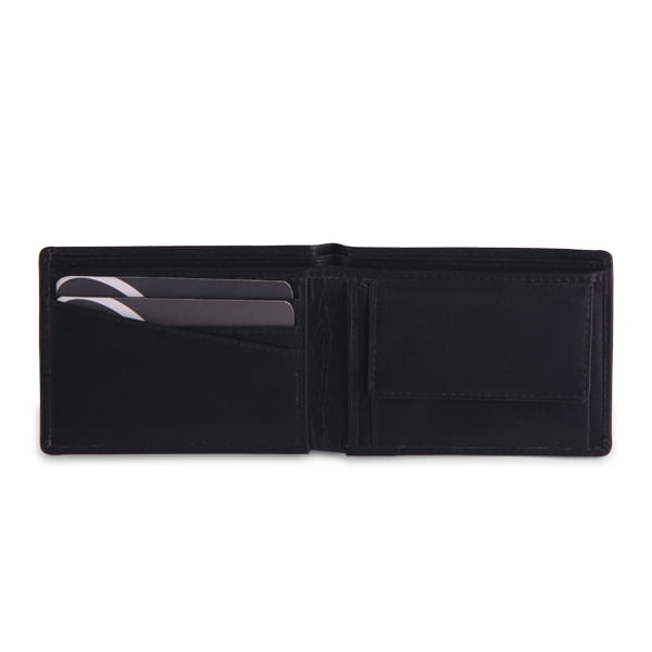 Pushkar Compact Mens Wallet | Black