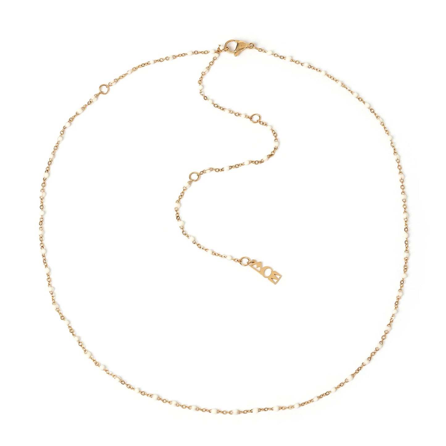 Peggy Necklace | Gold & Enamel