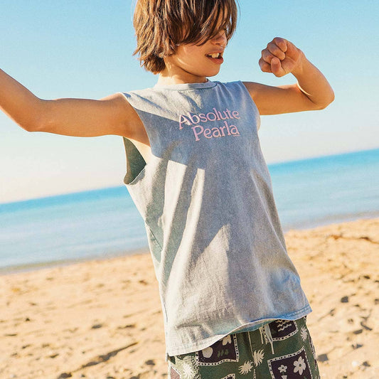 *COMING SOON* Absolute Pearla Kids Muscle Tank in Light Blue
