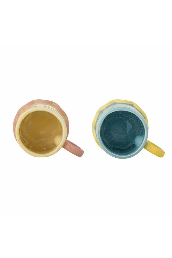 *COMING SOON* Polly Mug Set of 2 | Multi Stoneware