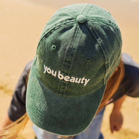 *COMING SOON* You Beauty Kids Cotton Cap in Green