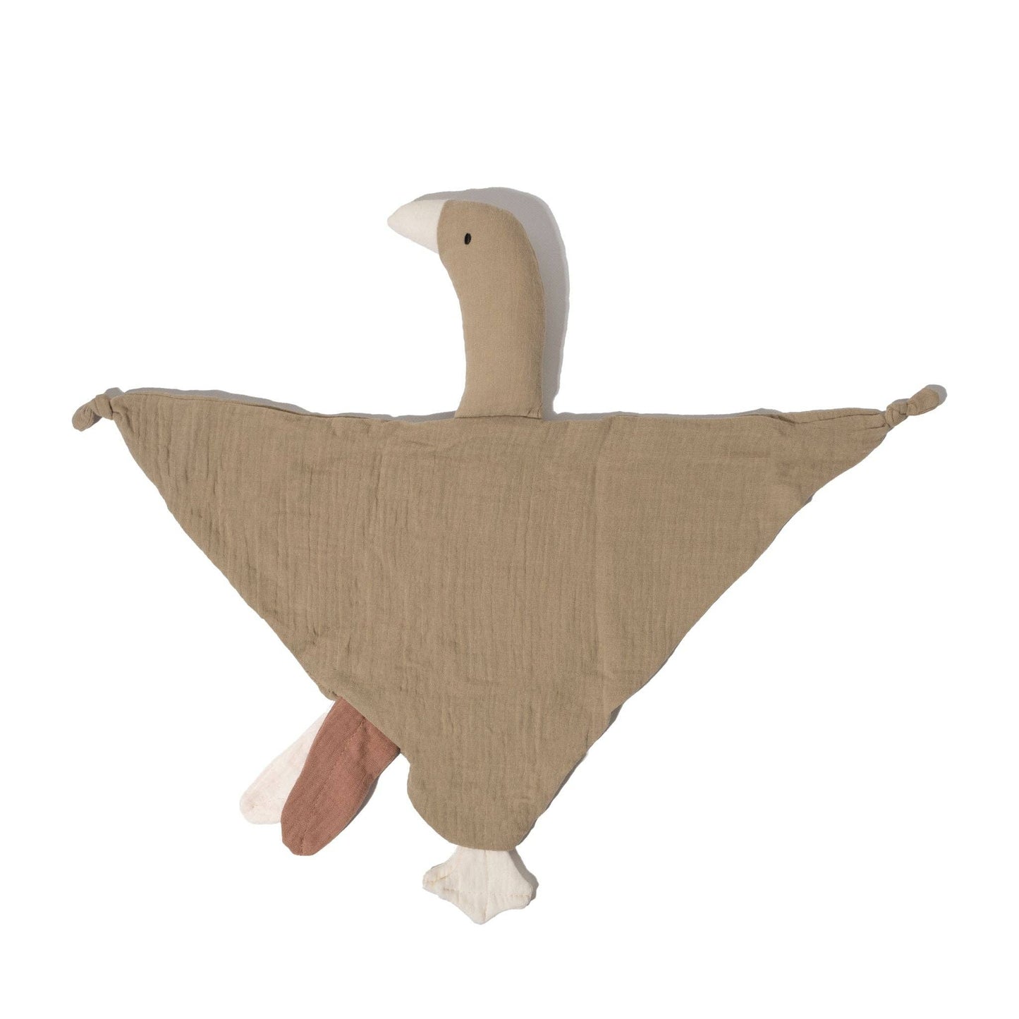 **LANDING SOON** Goose Comforter Baby Security Blanket - Sandrift