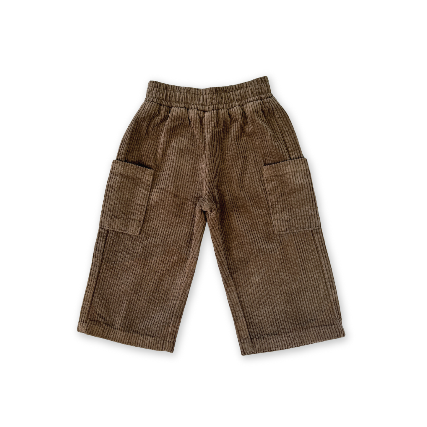 Organic Cord Pocket Pant | Espresso