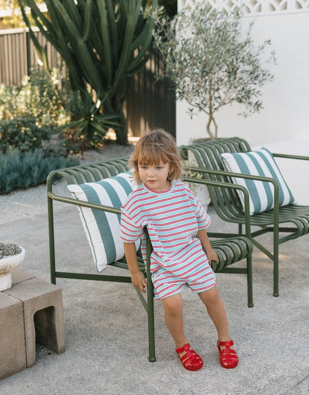 Huey Short | Terry Stripe