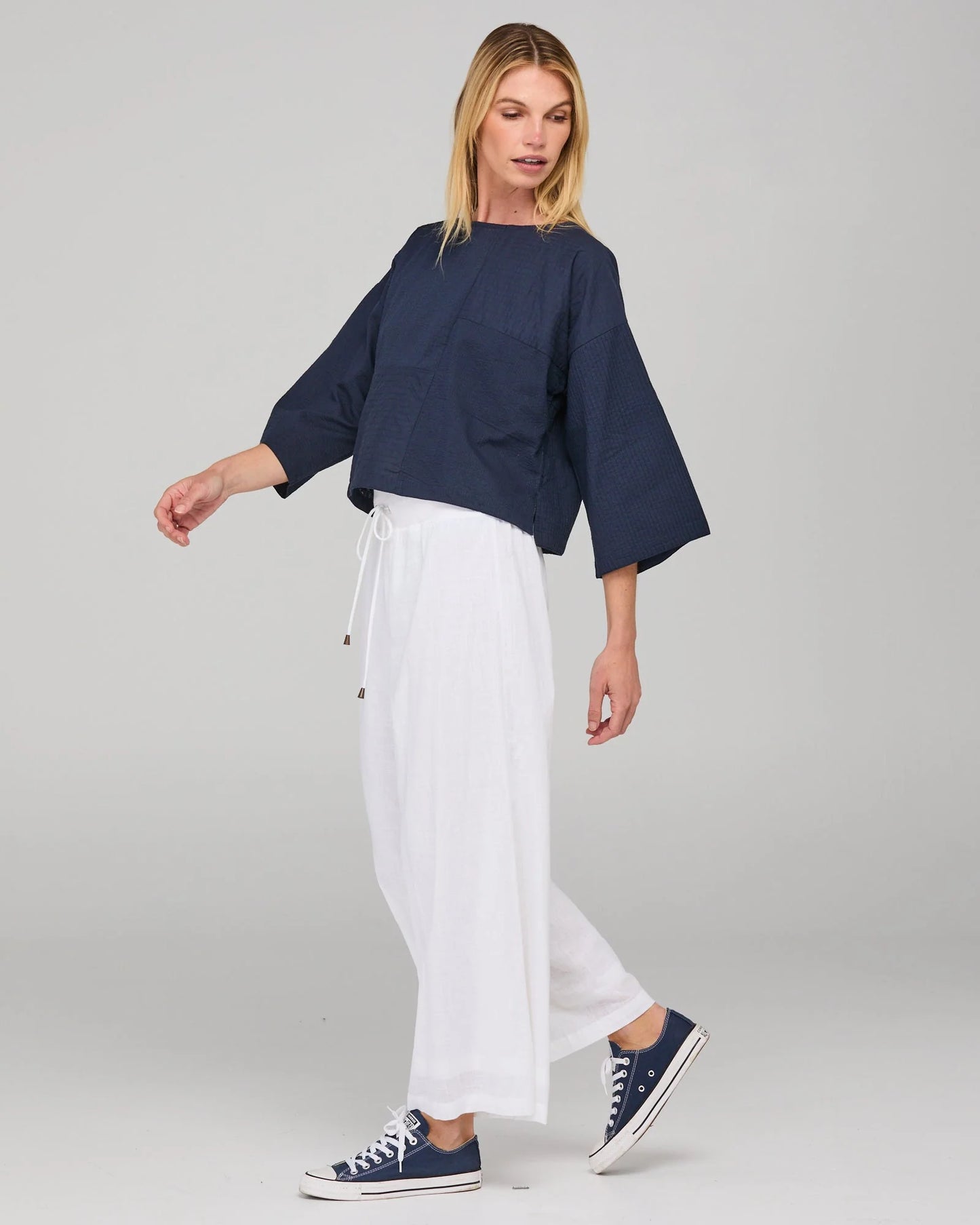 Dimple Top | Navy