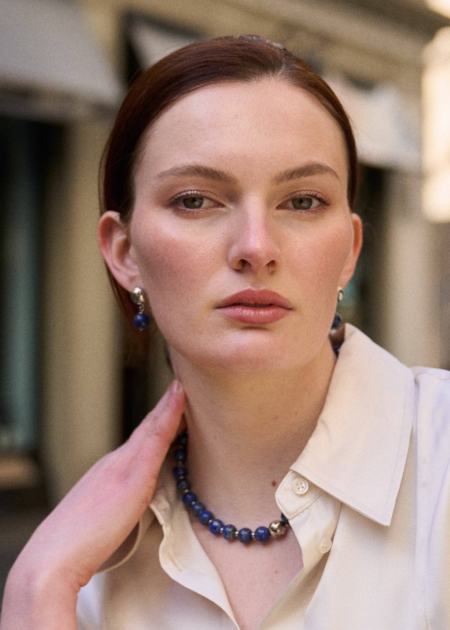 The Dua | Lapis Lazuli Earrings