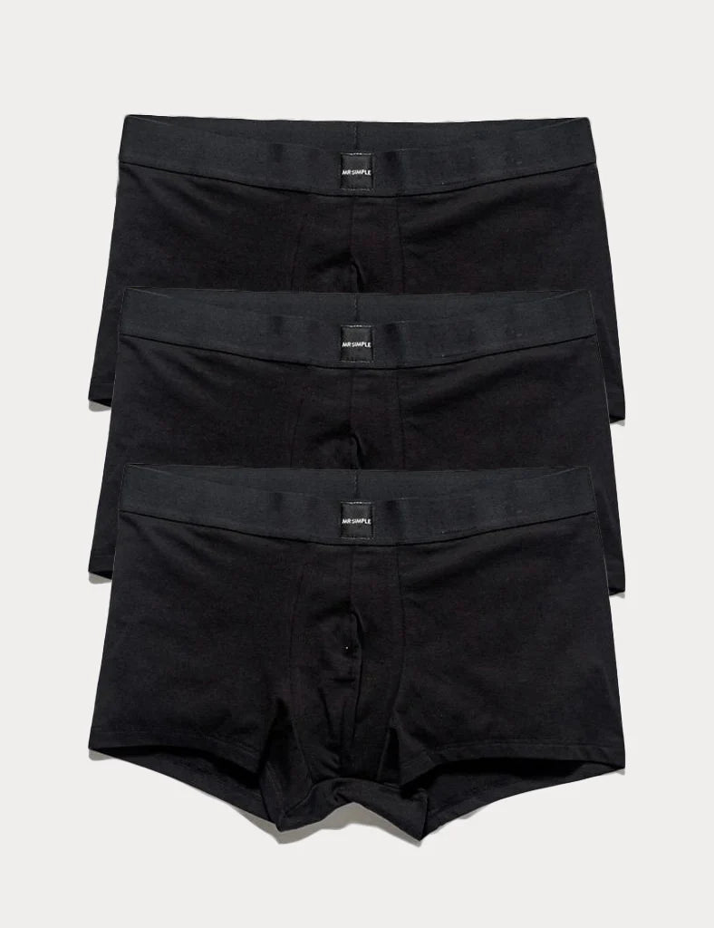 Fitted Breif | 3 Pack - Black