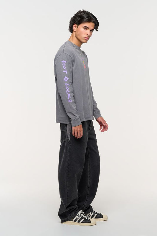 Abrand X Rip Curl Hot Locals Vintage Long Sleeve Tee