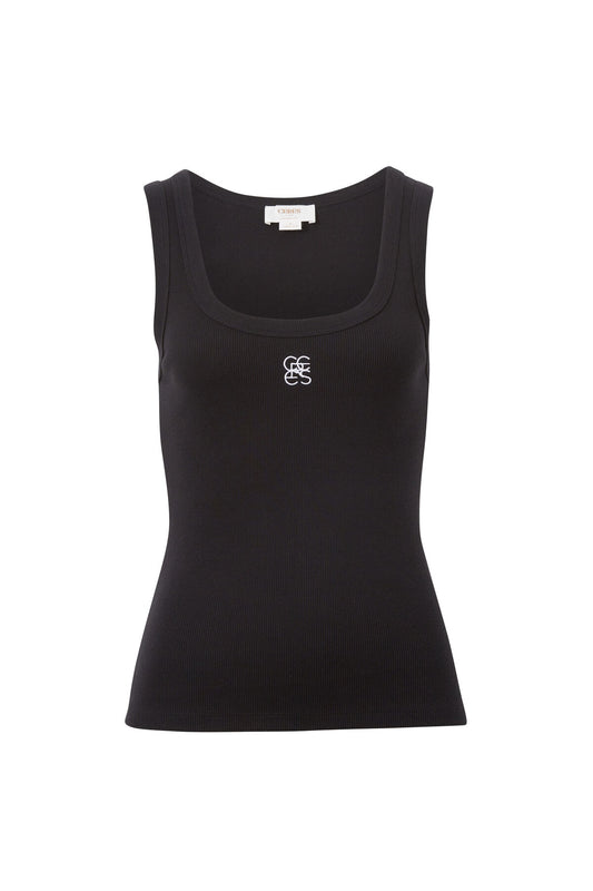 Zoe Rib Scoop Tank