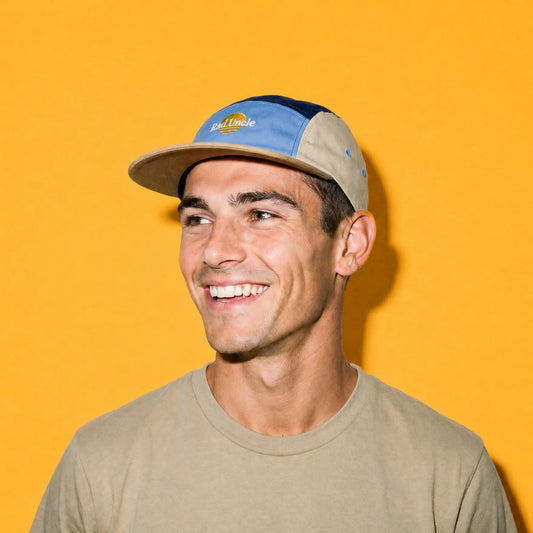 **COMING SOON** Rad Uncle Spliced 5 Panel Twill Cap | Blues